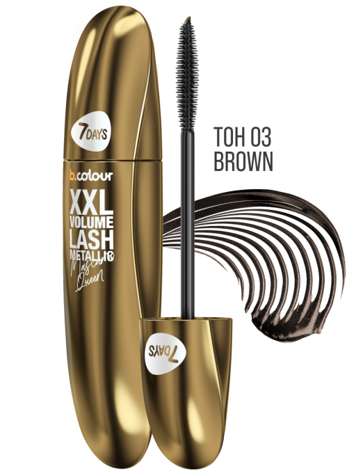 Тушь для ресниц, удлиняющая коричневая / 03 BROWN