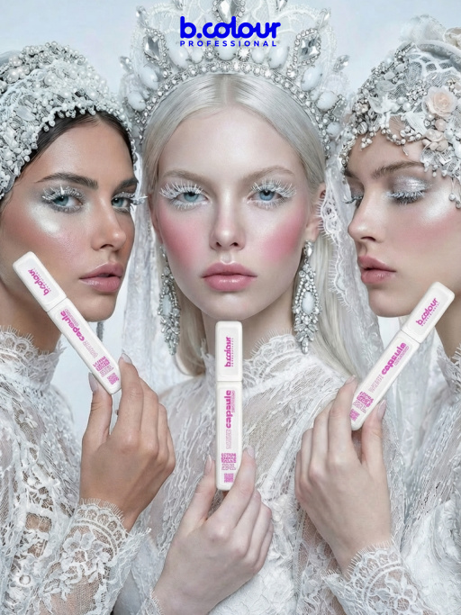 Тушь для ресниц белая, термотушь 02, B.COLOUR PROFESSIONAL