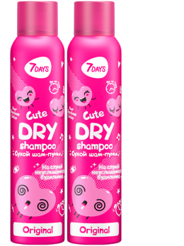 Сухой шампунь для волос набор с эффектом объема, против жирного блеска 2 шт.