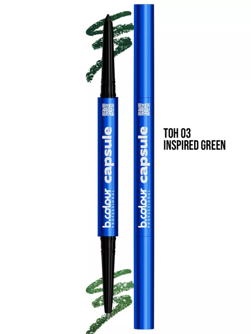 Карандаш для глаз каял 2в1 03, B.COLOUR PROFESSIONAL