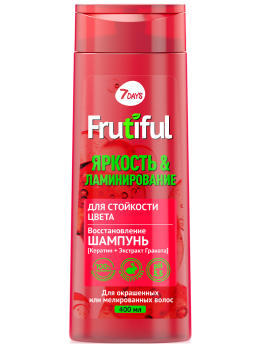 Шампунь для волос для стойкости цвета  ЯРКОСТЬ И ЛАМИНИРОВАНИЕ
