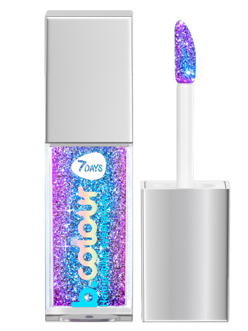 Тени для век жидкие блестящие мерцающие / 02 STORM