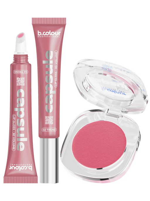 Набор косметики для макияжа Pink mania, B.COLOUR PROFESSIONAL CAPSULE