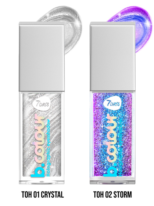 Тени для век блестящие / 01 CRYSTAL