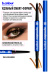 Карандаш для глаз каял 2в1 04, B.COLOUR PROFESSIONAL