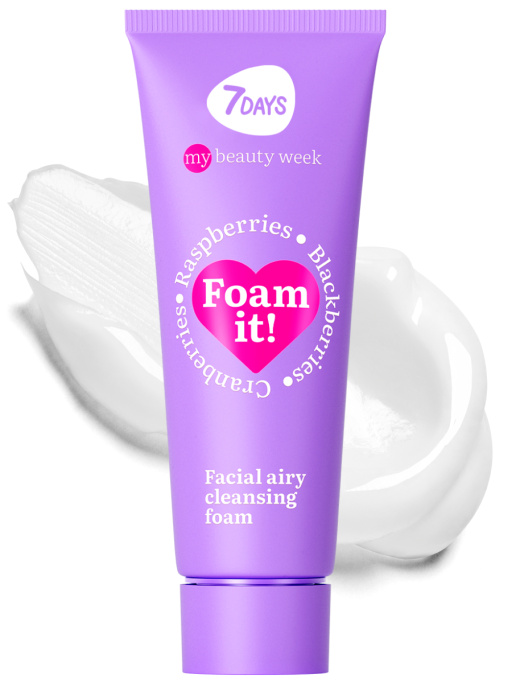 Пенка для умывания лица очищающая воздушная FOAM IT!