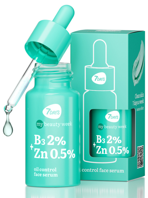 Сыворотка для лица от прыщей B3 2%+ZN 0,5%