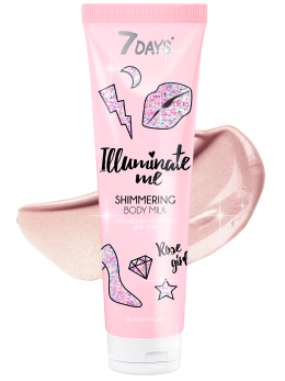 Мерцающее молочко для тела Rose girl