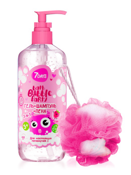 Гель для душа детский, шампунь для волос, набор 400 ML