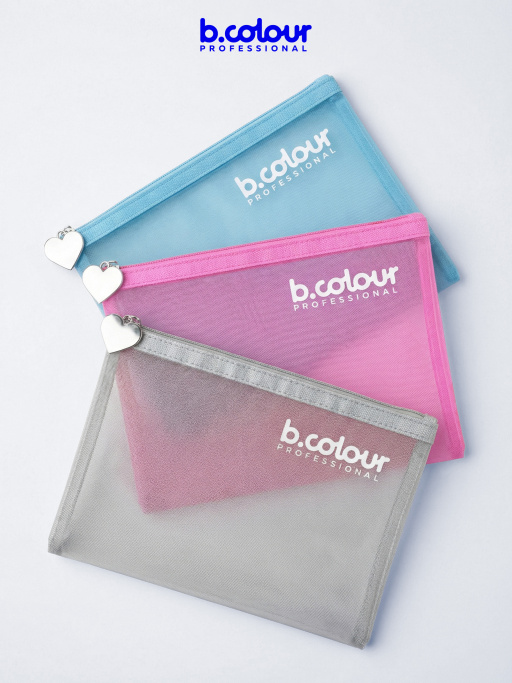 Косметичка женская, органайзер для косметики, серая 18х15х1см