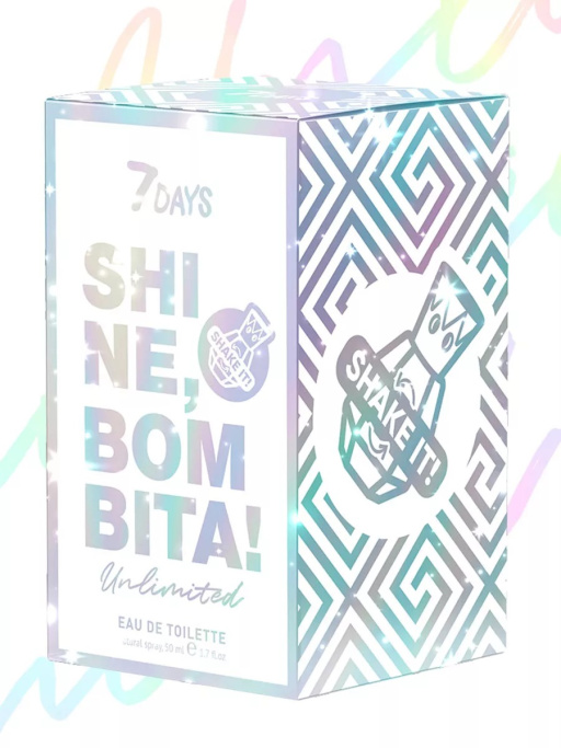 Духи женские с шиммером, набор 2 шт х 50 мл