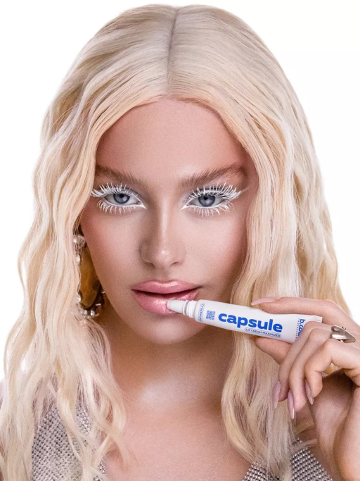 Блеск для губ прозрачный для увеличения объема