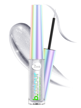 Подводка для глаз жидкая с эффектом металлик / 06 SILVER