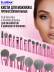 Кисти для макияжа профессиональные. Набор 20 шт. Grey B.COLOUR PROFESSIONAL CAPSULE