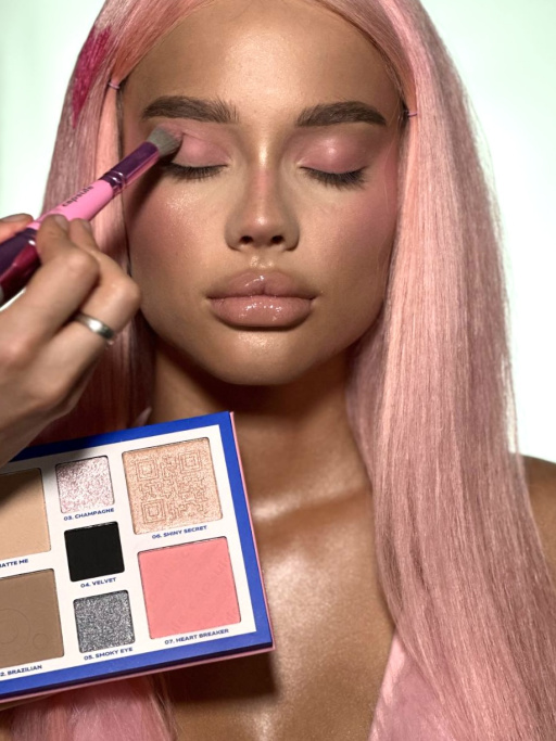 Палетка для лица и глаз контурирующая 02, B.COLOUR PROFESSIONAL