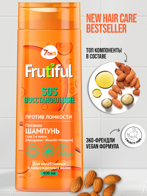 Шампунь для волос против ломкости SOS ВОССТАНОВЛЕНИЕ