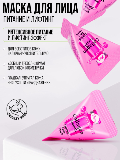 Набор косметики для ухода MY BEAUTY WEEK Yummy face