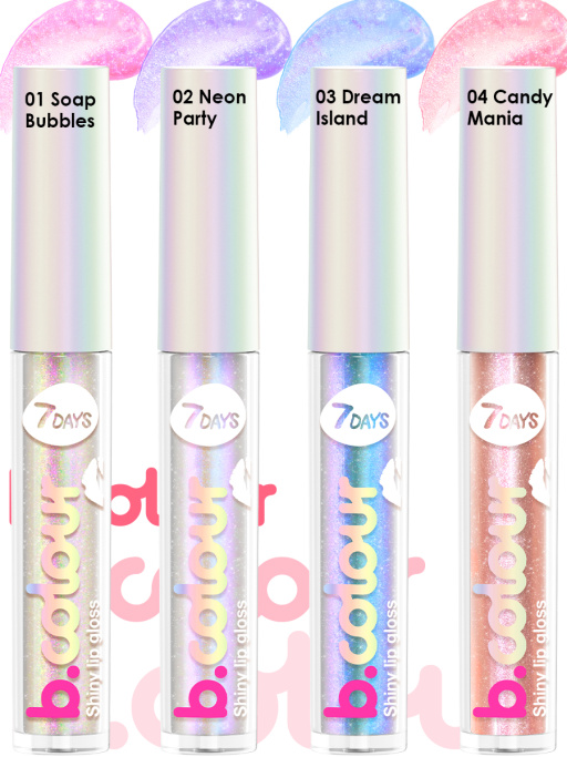 Блеск для губ мерцающий / 01 SOAP BUBBLES