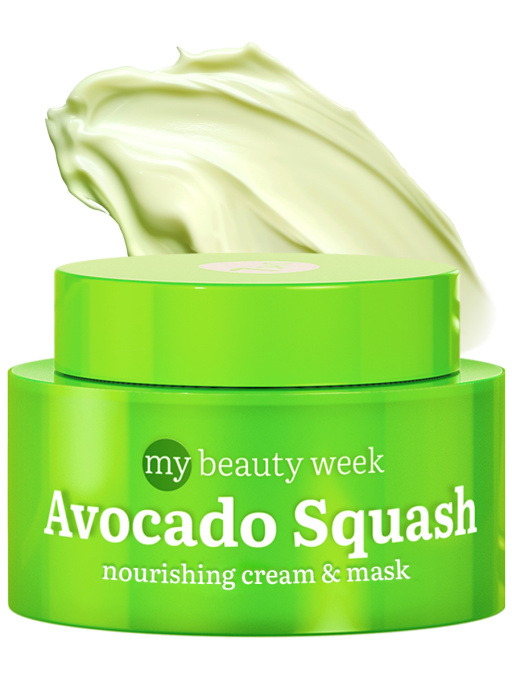 Крем для лица увлажняющий ночной AVOCADO SQUASH