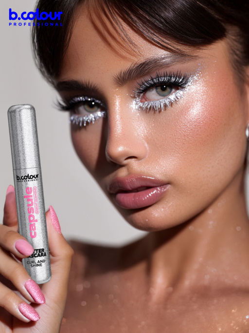 Тушь для ресниц с шиммером / BRIGHT DIAMOND, B.COLOUR PROFESSIONAL 