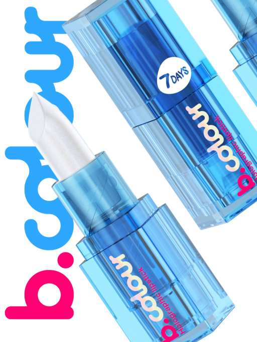 Помада для губ мерцающая / 04 SMURFETTE