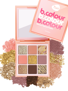 Тени для век блестящие нюдовые, палетка 01 LUXURY LIFE