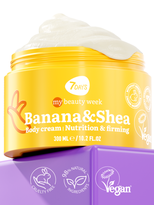 Крем для тела увлажняющий BANANA&SHEA