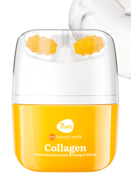 Крем для лица, массажер для лица 2в1