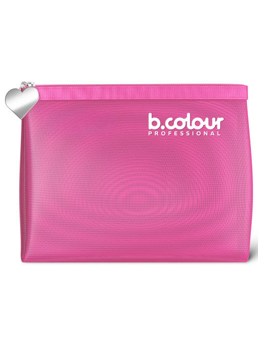 Косметичка женская, органайзер для косметики, розовая 18х15х1см