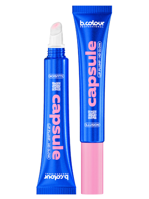 Блеск для губ прозрачный, увлажняющий