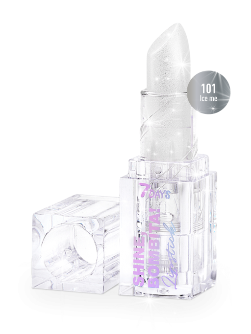Помада для губ мерцающая / 101 Ice me