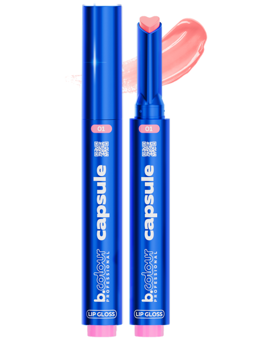 Блеск для губ увлажняющий тающий 01, B.COLOUR PROFESSIONAL