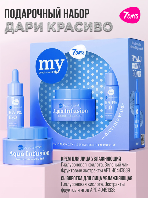 Подарочный набор DIVE INTO WATER