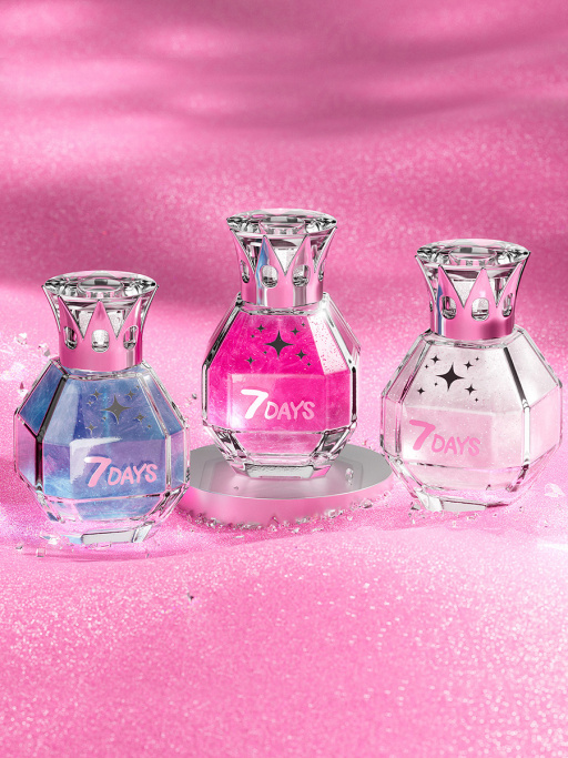 Духи сладкие мерцающие набор 3 шт. по 50ml