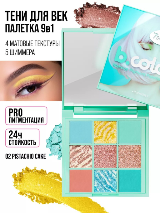 Набор косметики для макияжа THE POEM OF BLUE