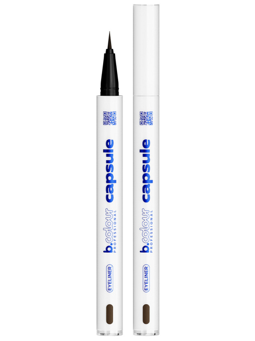 Подводка для глаз коричневая 02, B.COLOUR PROFESSIONAL