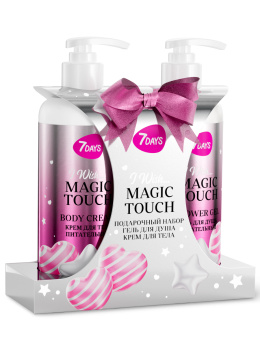Набор косметики для ухода, гель для душа и крем для тела MAGIC TOUCH Набор косметики для ухода, гель для душа и крем для тела MAGIC TOUCH