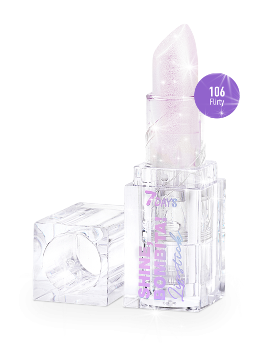 Мерцающая помада для губ / 106 Flirty