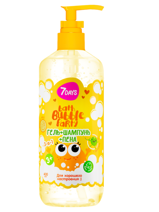 Детский шампунь для волос детей мальчиков девочек 400ML