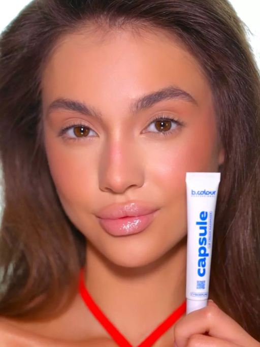 Блеск для губ прозрачный для увеличения объема