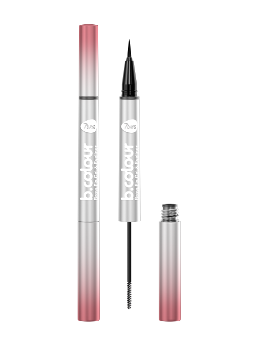 Гель для бровей + черный лайнер 2в1 / 01 MAGIC WAND