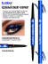 Карандаш для глаз каял 2в1 02, B.COLOUR PROFESSIONAL