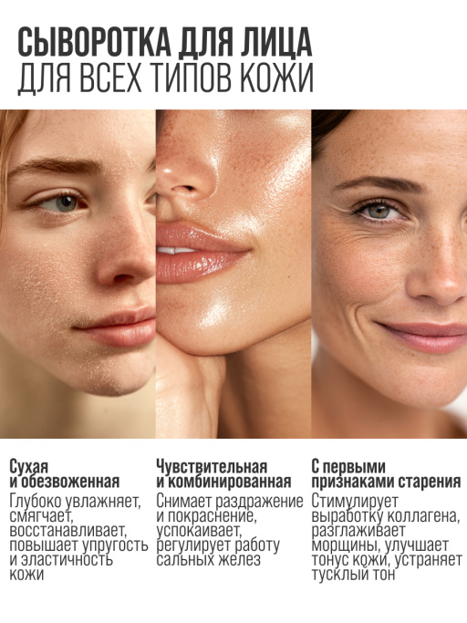 Сыворотка для лица увлажняющая GREEN POWER VITAMIN E 2%