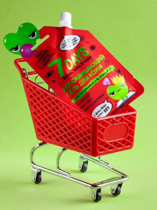 Успокаивающий гель для напряженной и взбудораженной