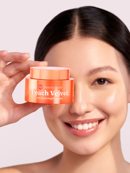 Крем для лица питательный антивозрастной с пантенолом PEACH VELVET