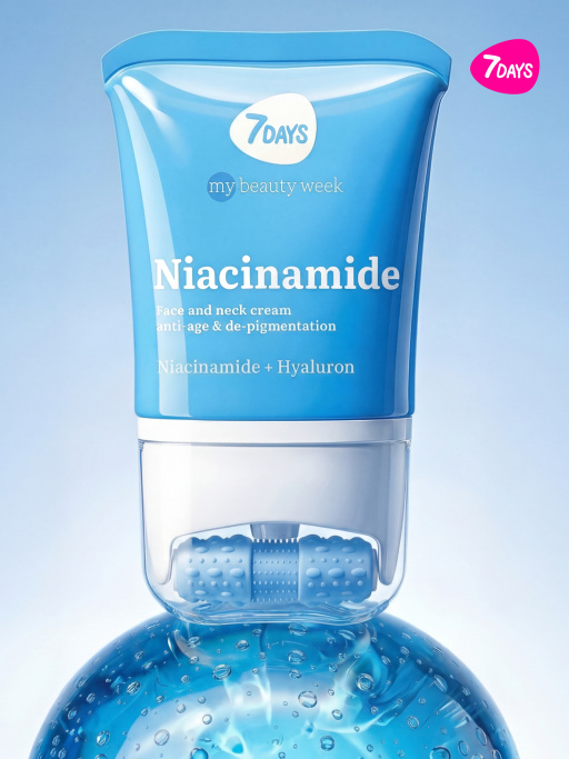 Крем для лица матирующий с Ниацинамидом 10%, массажер 2в1, 80 мл