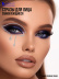 Стразы для лица самоклеящиеся (серебро) B.COLOUR PROFESSIONAL