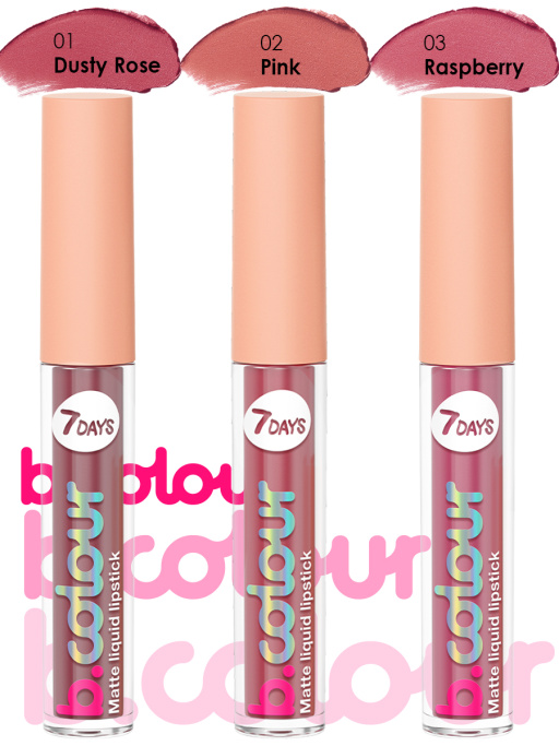 Помада для губ жидкая матовая / 03 RASPBERRY