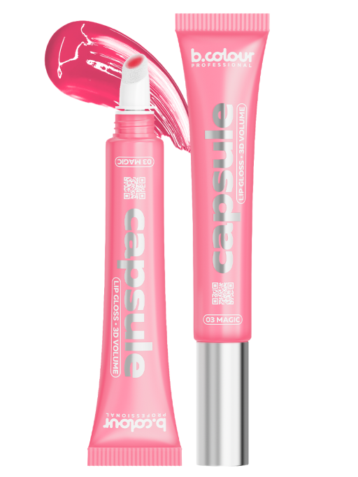 Блеск для губ зеркальный с 3D эффектом03, B.COLOUR PROFESSIONAL