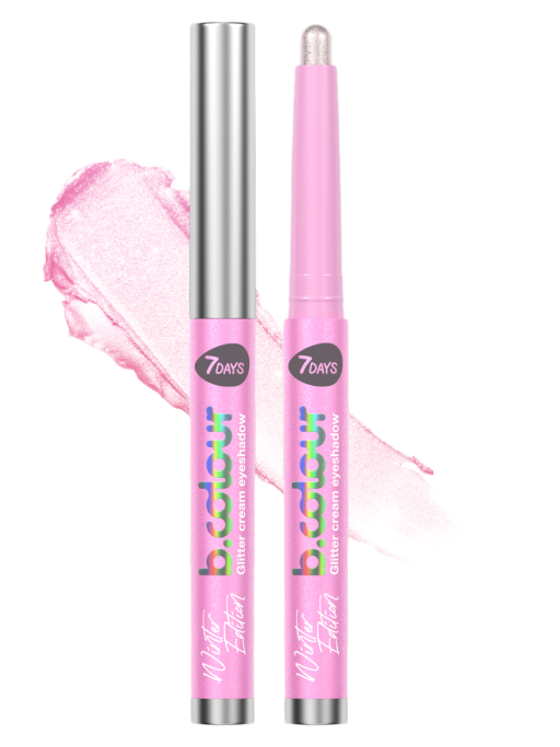 Хайлайтер для лица кремовый и тени для век блестящие 2в1 / 01 PROSECCO